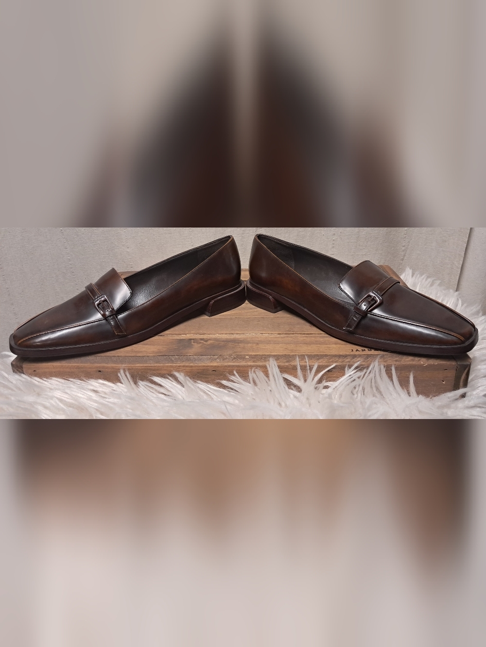 Tory Burch Leather Buckle Flat Loafers 10M NWT - Picture 5 of 9